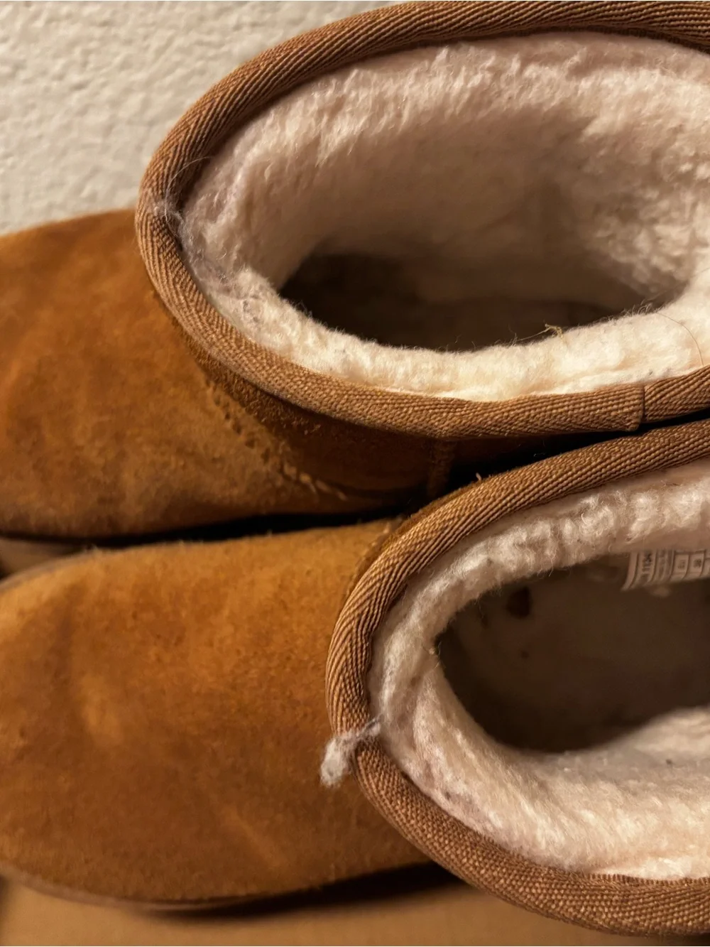 UGG Chestnut Suede Platform Booties - Women's
